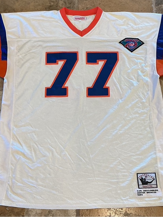 Mitchell & Ness Other - Denver Broncos Karl Mecklenburg #77 NFL Throwback Jersey.